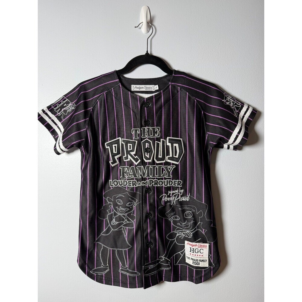 Headgear Disney Proud Family Baseball Youth MED Penny #1 Jersey Louder & Prouder